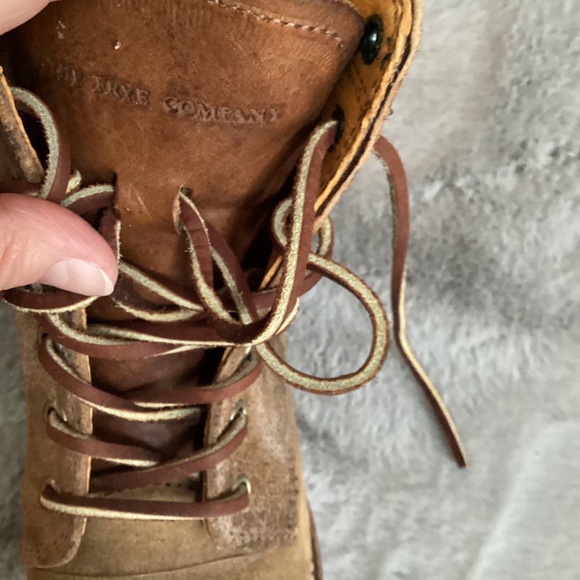 NWT Frye lace up short boot leather size 6 - Picture 7 of 9